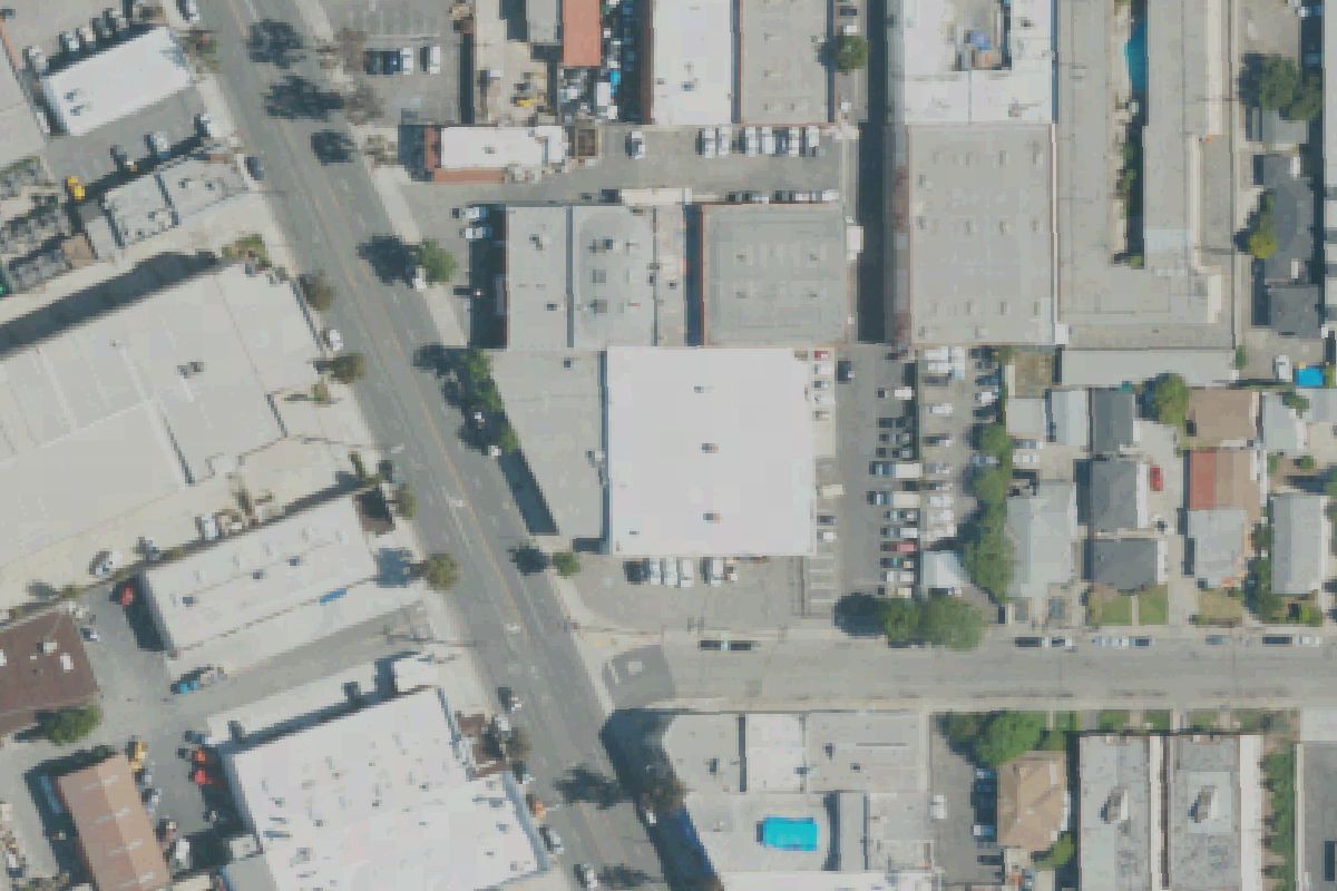 Aerial photo of Smash Dink from May 11, 2022, with a pin on the club.