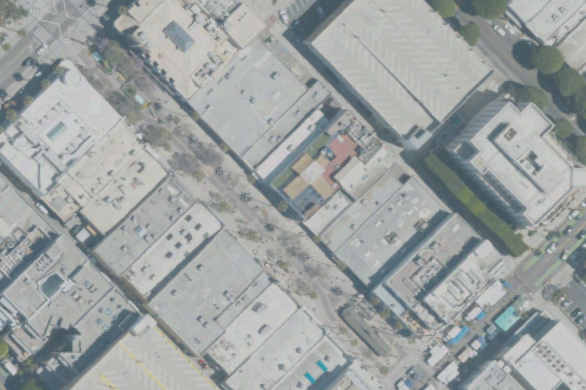 Aerial photo of Pickle Pop from May 11, 2022, with a pin on the club.
